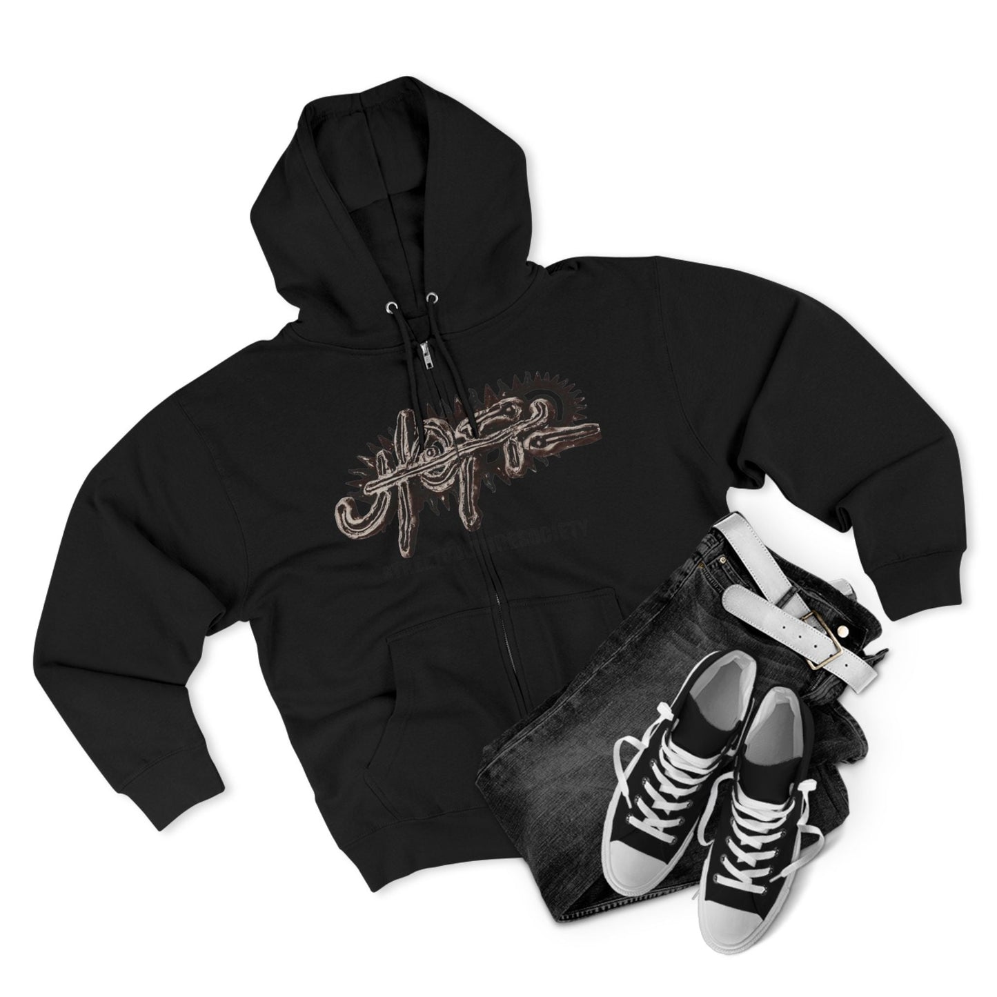 #young# - #streetculturesociety# - #streetculture# - #street# Unisex Zip HoodieStreetCulture Society