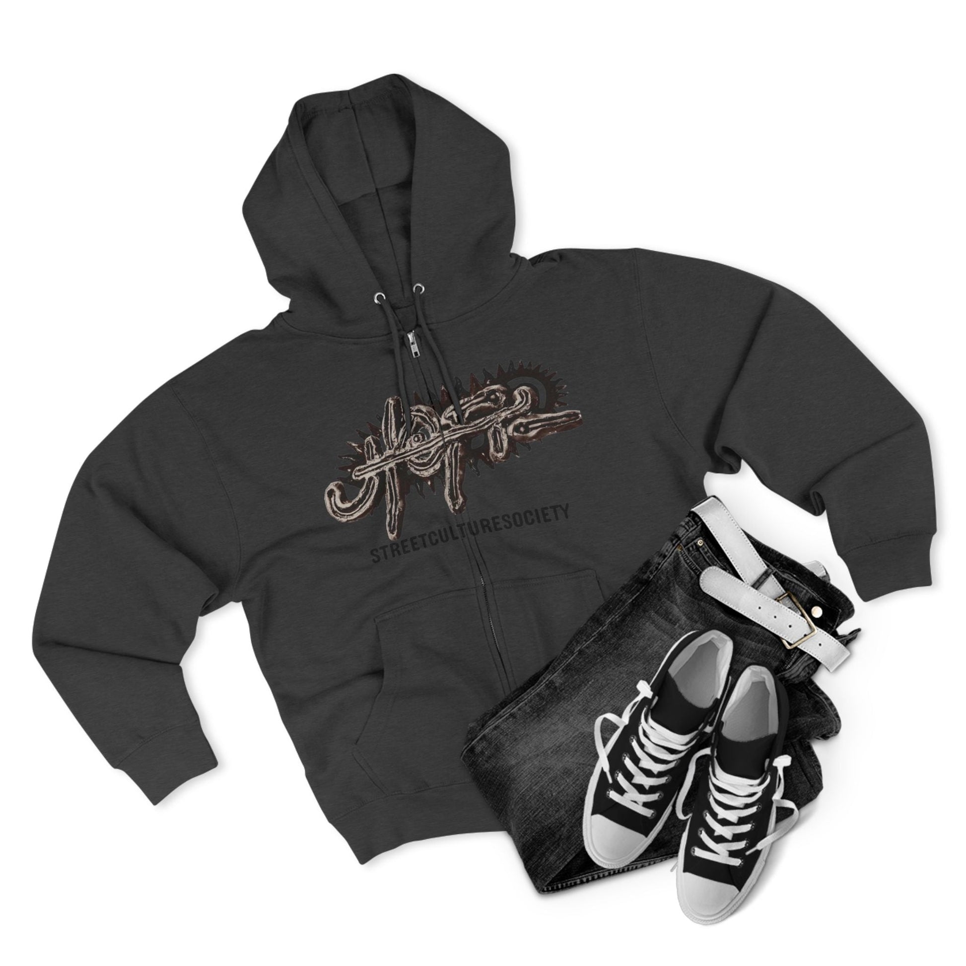 #young# - #streetculturesociety# - #streetculture# - #street# Unisex Zip HoodieStreetCulture Society